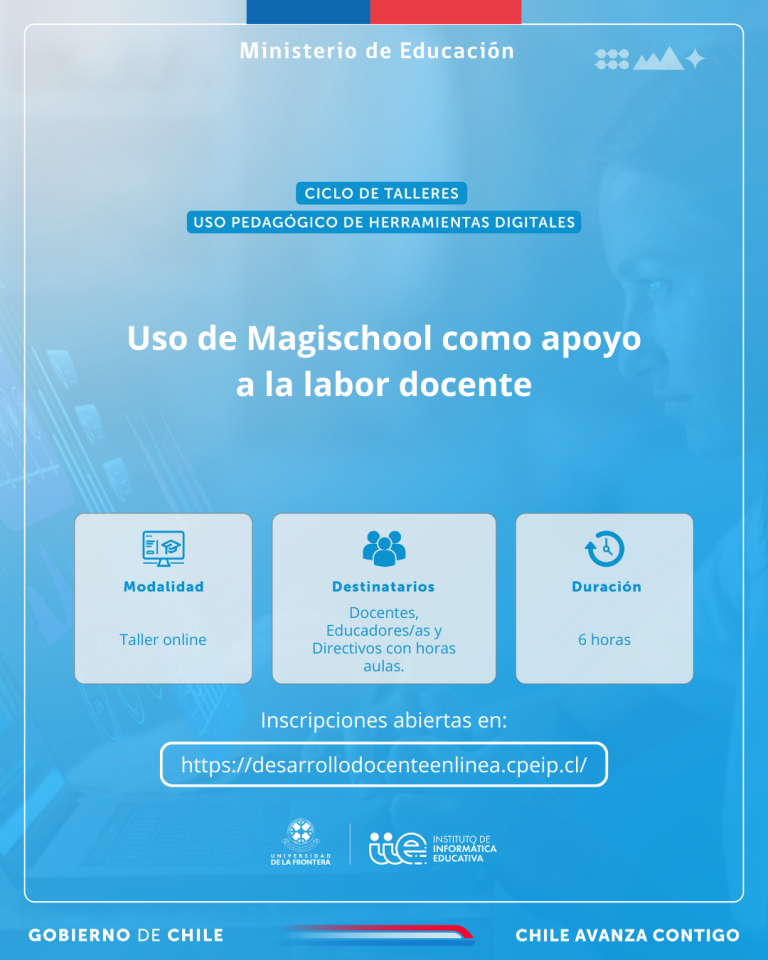 Talleres: Uso de Magicschool como apoyo a la labor docente