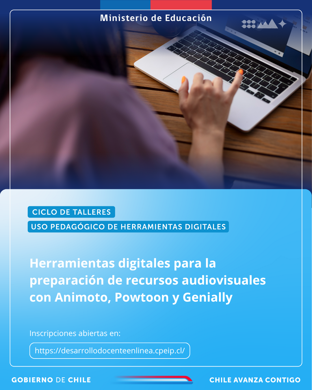 Taller: Herramientas digitales para la preparación de recursos audiovisuales con Animoto, Powtoon y Genially